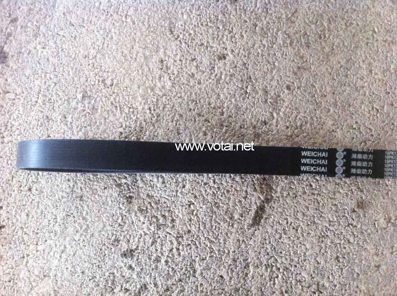 Fan belt for Weichai Engine, Fan Belt for Liugong ZL30E,ZL50C,ZL50CN, CLG777,CLG766,CLG816,CLG835,CLG842, CLG855,CLG855N,CLG856,CLG862.